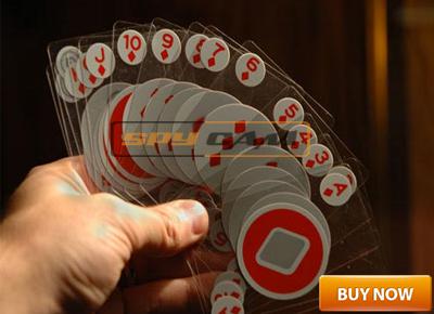 SPY INVISIBLE PLAYING CARD