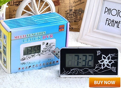 HD CLOCK WITH NIGHT VISION CAMERA