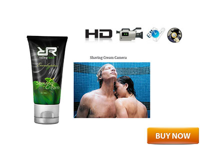 SPY SHAVING CREAME TUBE CAMERA