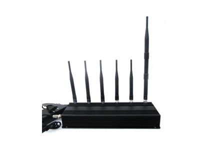 15W HIGH POWER 6 ANTENNA 3G,4G MOBILE PHONE JAMMER  