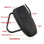 Spy Hidden BLuetooth Camera