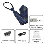 Spy Hidden Neck Tie Camera