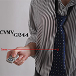 Spy Hidden Neck Tie Camera