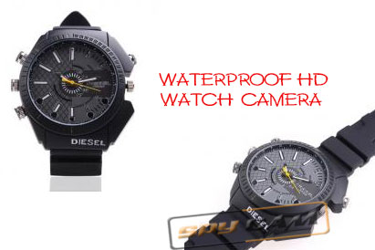 Waterproof HD Spy Watch Camera