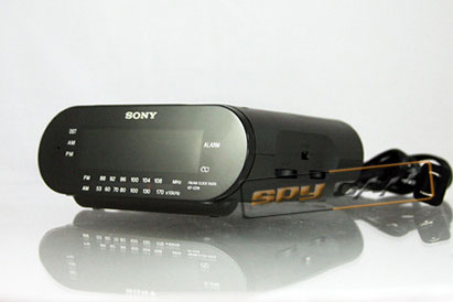 Spy Camera In Sony Radio Clock