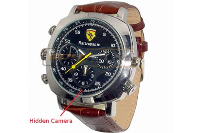 Spy 4GB Waterproof Wrist Watch Camera