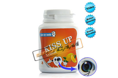 Spy Kiss Up Camera