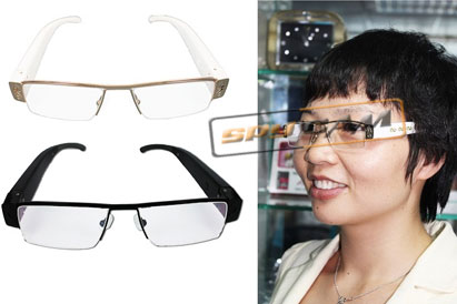 Spy Ultra Thin Model Glasses Camera