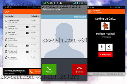 Show Private Number Software