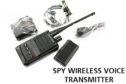 Spy Wireless Voice Transmitter + Recording