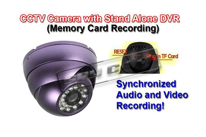 Spy CCTV Camera In Built DVR Controller