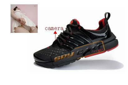 Spy Hidden Camera In Sport Shoes