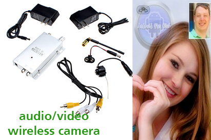 Audio Video Wireless Camera